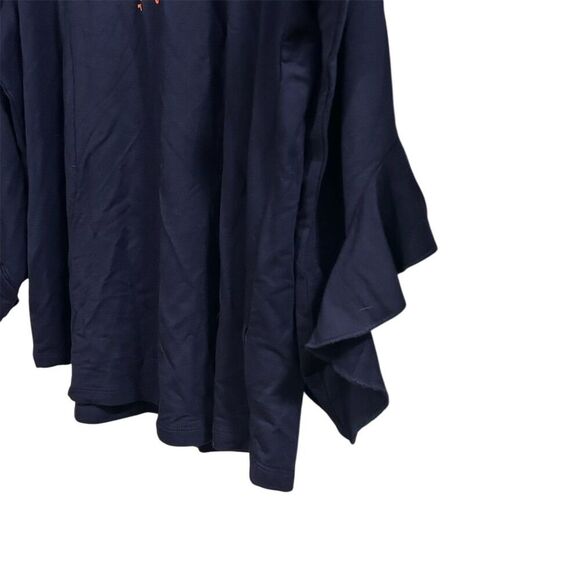 Flying Colors Virginia Cavaliers Women's Ruffle Sleeve Top Blue XL - Picture 8 of 14